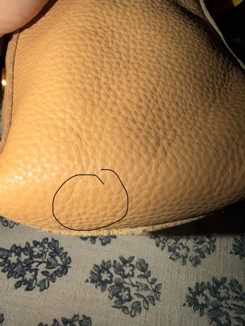 Hammitt Bryant Medium Pebbled Leather Crossbody in Tan w/ Gold Studs & Dust Bag - Picture 14 of 14